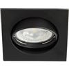 kanlux porta faretto incasso quadrato orietabile nero opaco navi ctx dt10 b kanlux 25991