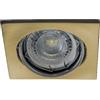 KANLUX portafaretto incasso quadrato orientabile oro opaco satinato kanlux 26735