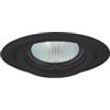 KANLUX portafaretto da incasso orientabile nero satinato rotondo kanlux 26796 gu10 mr16
