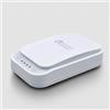 ELETTROLUCESTORE sterilizzatore igienizzatore uv per telefoni cellulari mascherine strumenti uccide il 99,9% dei batteri e virus bianco M1