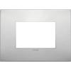 vimar arke placca classic 3 moduli mostrina naturale vimar 19653.15