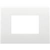 vimar arke placca classic 3 moduli bianco mostrina vimar 19653.74