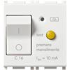 vimar plana interruttore magnetotermico differenziale 1p+n c16 10ma bianco vimar 14411.16