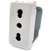 MAPAM 618b vimar plana 14203 presa bivalente 2p+t 10/16A 250v bianca compatibile