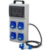 rosi quadro da cantiere asc portatile 4 prese 16a 3 poli ip67 monofase 2240