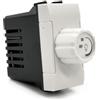 ELETTROLUCESTORE Interruttore Dimmer 500W bianco compatibile con Matix am5702