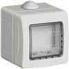 ELETTROLUCESTORE custodia idrobox 2 posti ip55 composta da base e coperchio compatibile matix 25502