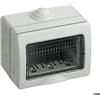 ELETTROLUCESTORE custodia idrobox ip55 3 posti bianco compatibile bticino matix 25503