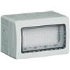 ELETTROLUCESTORE custodia idrobox 4 moduli ip55 bianco compatibile bticino matix25504