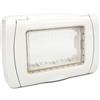ELETTROLUCESTORE coperchio Idrobox ip55 3 posti bianco compatibile bticino matix 25603