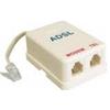 faeg 15019 filtro adsl con spina presa modem e presa filtrata 6/2 fg15019