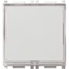 ELETTROLUCESTORE 691-1 interruttore campanello 2 moduli a targhetta 1p no 10a 250v compatibile a vimar plana14050