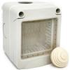 MAPAM idrobox ip55 contenitore stagno bianco 2 posti moduli compatibile con vimar plana 14902