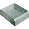 BTicino scatola da incasso in lamiera zincata per installazione di torrette a scomparsa 16/20 moduli in pavimenti in cemento