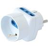 faeg 20513 adattatore triplo 2p+t 16a 1 presa schuko p30 2 prese bipasso p17 fg 20513