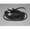 faeg 24121 cavo 2x0,75 cablato con spina e interruttore 2 metri bianco fg 24121