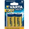 Unbranded varta d torcia longlife extra x2 1,5v alcalina VARTA 4120101412