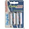 beghelli 4 pile stilo ricaricabili 1500mah 1,2 beghelli 8851