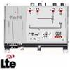 fait amplificatore 4 ingressi 40db 120dbuv con filtro lte fait c635