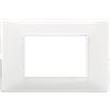 vimar plana placca 3 moduli reflex neve mostrina vimar 14653.41