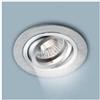 ELETTROLUCESTORE nobile faretto da incasso portalampada gu10 mr16 grigio satinato foro 80mm NOBILE 9086