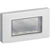 vimar calotta placca stagna ip55 4 moduli con viti per vimar plana eikon arke' vimar 14944