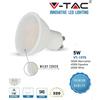 V-Tac v tac dicroica faretto led 5w gu10 spotlight luce fredda vt 1975 sku 1687