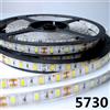 ELETTROLUCESTORE strip striscia led 12v ip65 90w smd5730 luce fredda 6000Â°k 5 metri 013