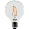 beghelli globo zafiro chiaro led 230v g120 12w e27 1600 lumen 2700k luce calda beghelli 56447