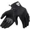 REV'IT! Revit Access Guanti da moto da donna, nero/bianco, XL