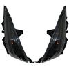 One by Camamoto cod. 77206378N Coppia Kit frecce Anteriori omologate CE Nere/Trasparente Compatibile con Yamaha t-Max 500cc Anno dal 2008 al 2011