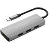 VALUE USB 3.2 Gen 1 Hub, 4 ingressi, cavo di collegamento USB-C