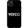 Detti di assegno stravaganti per gli str Custodia per iPhone 11 Pro Max Weirdo Different Special Emo Goth Punk Nerd Weird