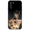 Cokitec Cover per Samsung Galaxy S21 Plus Manga One Piece Ace, colore: Nero