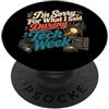 Theater Crew Gifts Scusa durante lumorismo dellequipaggio del teatro PopSockets PopGrip Adesivo