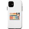 Dad Joke Archive Co Custodia per iPhone 11 Divertenti battute su I Keep Dad in A Dad-A-Base Retro Floppy Disk