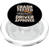 Vintage Derby Badge Mom Demo Crew Humor Demolition Derby Fan Pit Crew Crash Driver Fair Identity PopSockets PopGrip per MagSafe