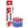 W onder Full Energy - Batterie alcaline AA/LR6 a lunga durata, confezione da 11 batterie ideali per i dispositivi quotidiani.