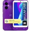 SPC WUUM ONE - Smartphone per bambini + lettore musicale | Chat sicura, GPS, controllo parentale tramite l'app SPC Circles | Cellulare Android 4G con fotocamera 13MP, videochiamata, 64GB - Viola