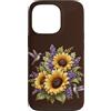 Hummingbird Apparel For Kids and Adults Custodia per iPhone 13 Pro Girasole Colibrì Giardino Floreale Natura Botanico