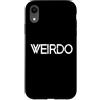Detti di assegno stravaganti per gli str Custodia per iPhone XR Weirdo Different Special Emo Goth Punk Nerd Weird