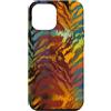 generic Custodia per iPhone 12 Pro Max Motivo colorato della giungla della riga della tig