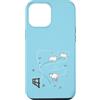 Whyitsme Design Custodia per iPhone 12 Pro Max Disegno divertente del filato di pecora, maglieria