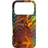 generic Custodia per iPhone 17 Pro Motivo colorato della giungla della riga della tig