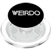 Detti di assegno stravaganti per gli str Weirdo Different Special Emo Goth Punk Nerd Weird PopSockets PopGrip per MagSafe