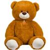 Palmitessa Orso Peluche Gigante 100 cm - Peluche Giganti - Orsacchiotto gigante - Orsetto di Peluche - Regali Bambini, Ragazza, Fidanzata Peluche Grande Morbido Orsetto Pupazzo qualità (MARRONE 100 CM)
