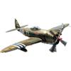 MiniArt 48015 1:48 P47D-28RE Franz. Luftw. Basic Kit - riproduzione fedele del modellismo, kit di costruzione in plastica, fai da te, hobby, incollaggio, modellismo, assemblaggio, non verniciato