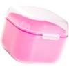 PFCORI Scatola sterilizzatrice per unghie strumento artistico manicure pedicure contenitore di stoccaggio con doppio strato unghie punte da trapano Cleaner Manicure strumento Cleaner