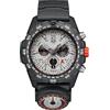 Luminox Orologio analogico al quarzo da donna con cinturino in gomma XB.3748, Nero, cinghia