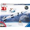 Ravensburger - Puzzle 3D, Apollo Saturn V Rocket, Razzo Spaziale, per Adulti e B